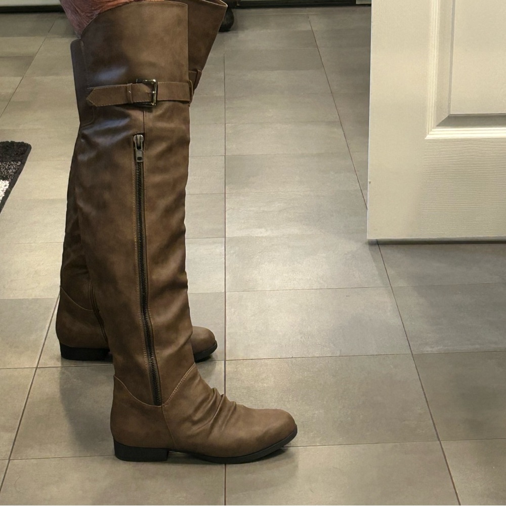Top Moda Over the Knee Boots - Picture 5 of 15
